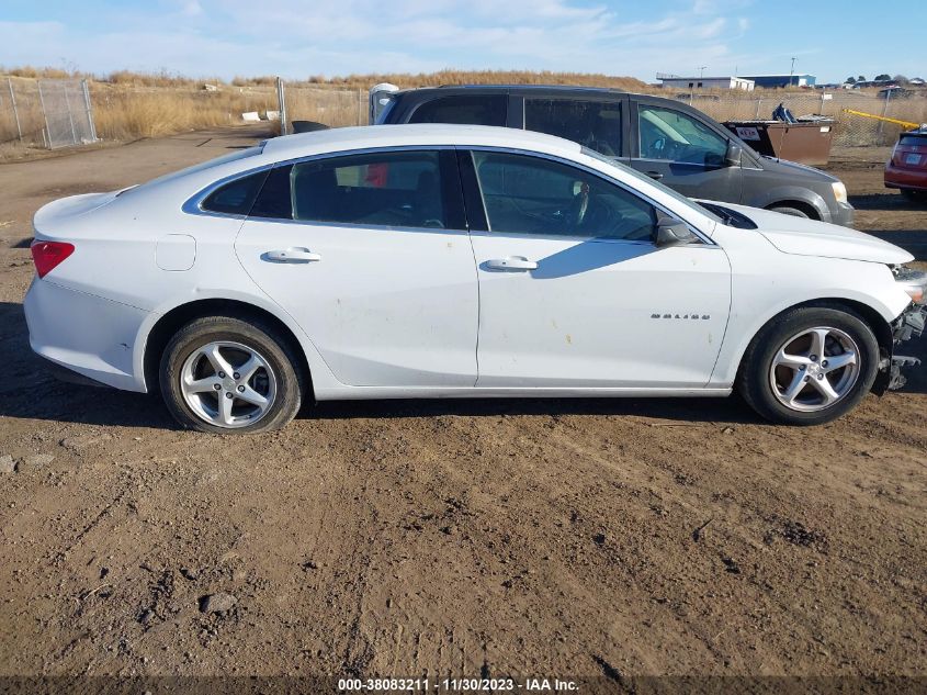 2016 CHEVROLET MALIBU LS - 1G1ZB5ST0GF261649