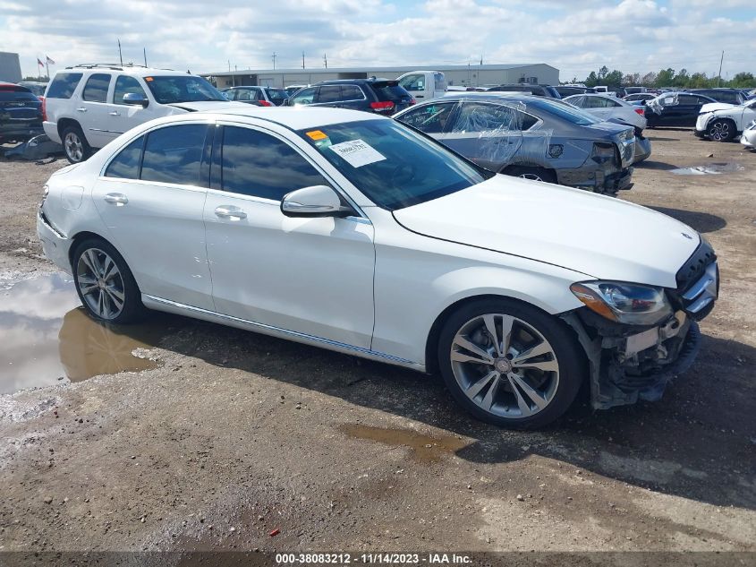 2015 MERCEDES-BENZ C 300 LUXURY/SPORT - 55SWF4JBXFU091318