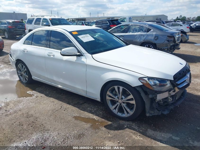 2015 MERCEDES-BENZ C 300 LUXURY/SPORT - 55SWF4JBXFU091318