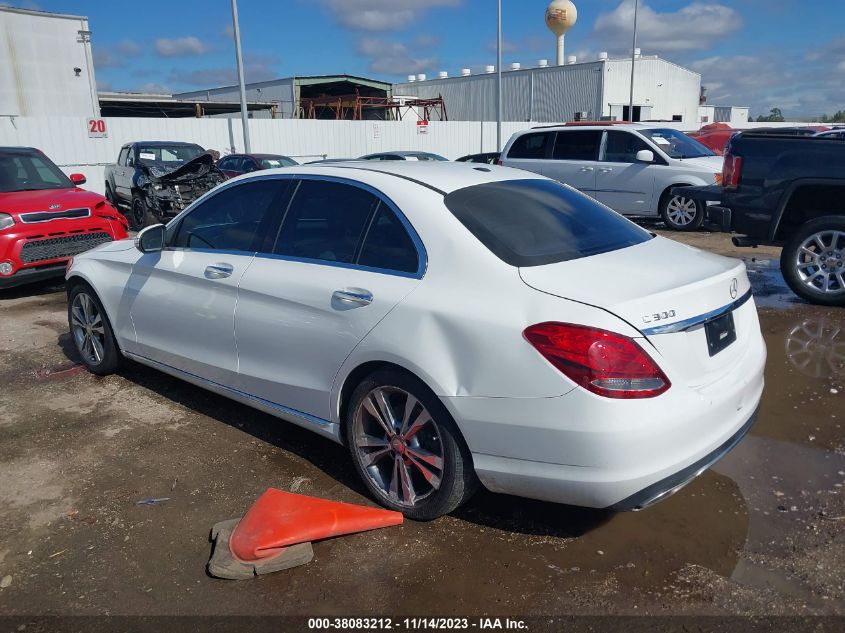 2015 MERCEDES-BENZ C 300 LUXURY/SPORT - 55SWF4JBXFU091318