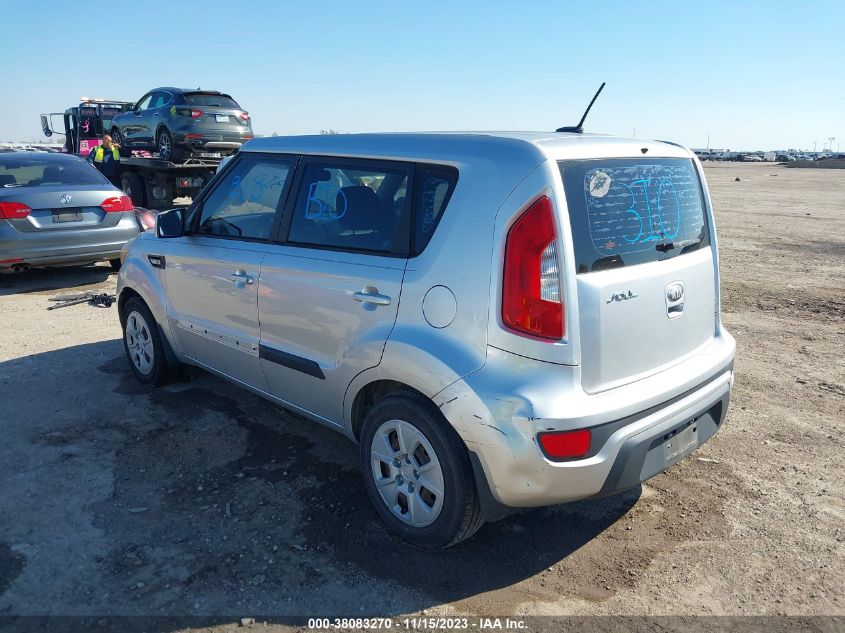 2013 KIA SOUL BASE - KNDJT2A54D7563129
