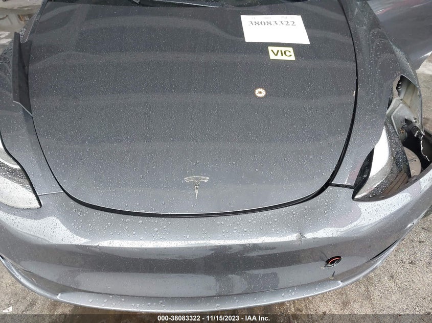 VIN 7SAYGDEF7NF457175 2022 TESLA MODEL Y