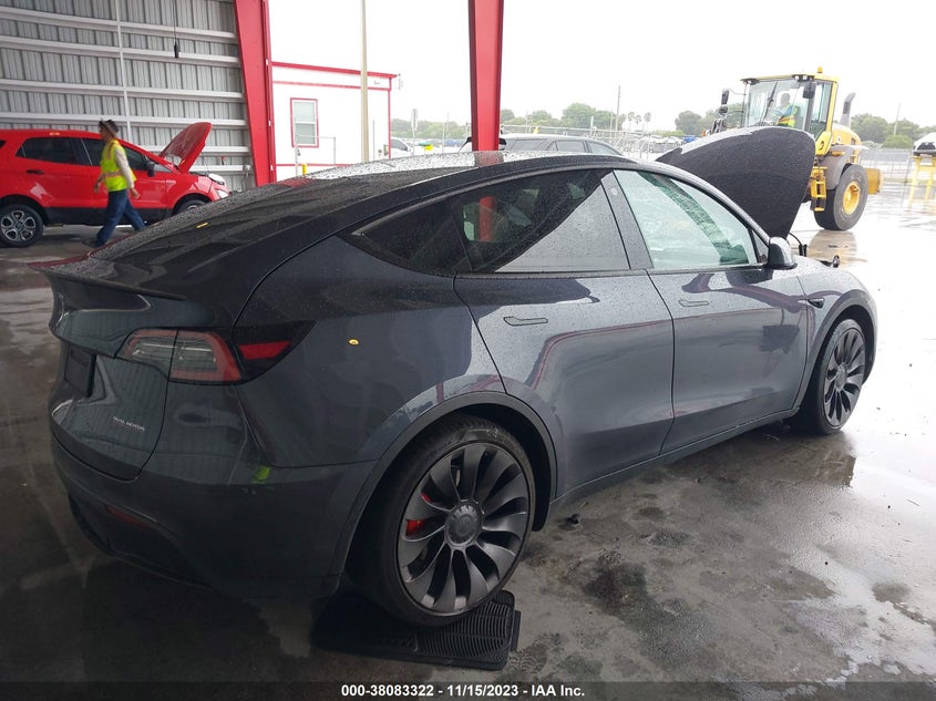 VIN 7SAYGDEF7NF457175 2022 TESLA MODEL Y
