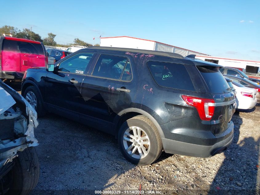 2016 FORD EXPLORER BASE - 1FM5K7B89GGB94231
