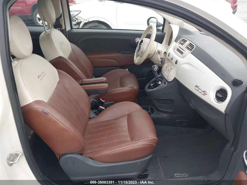 2014 FIAT 500C LOUNGE 3C3CFFER1ET222857