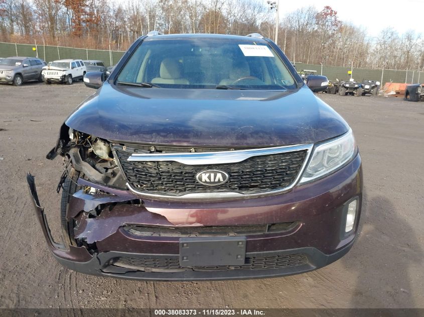 2014 KIA SORENTO LX - 5XYKTCA60EG489036