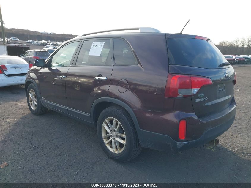 2014 KIA SORENTO LX - 5XYKTCA60EG489036