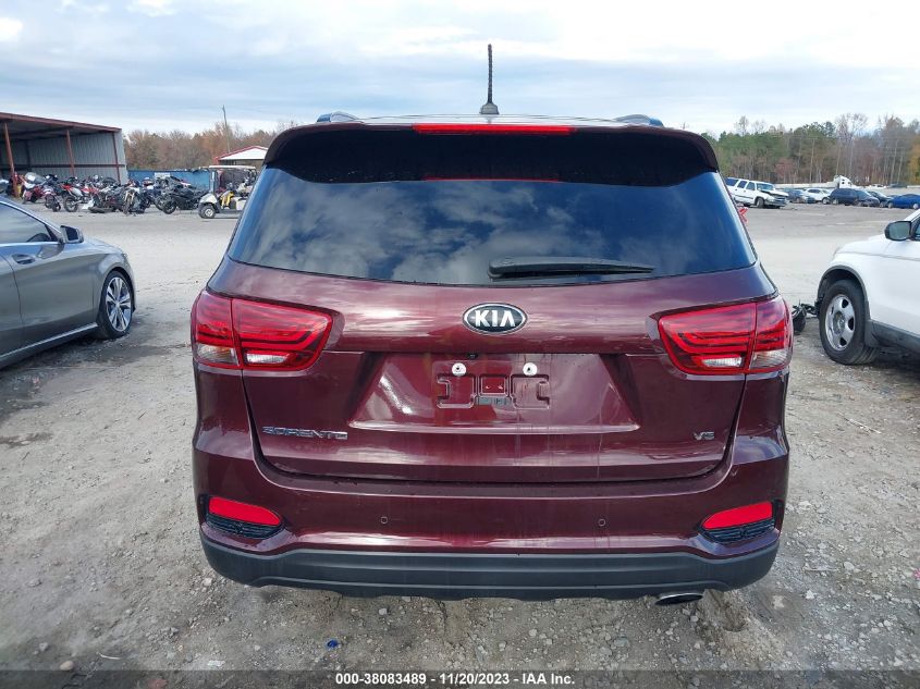 2019 KIA SORENTO 3.3L S - 5XYPG4A54KG585626