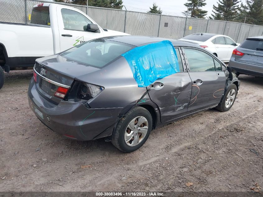 2015 HONDA CIVIC LX - 19XFB2F51FE115046