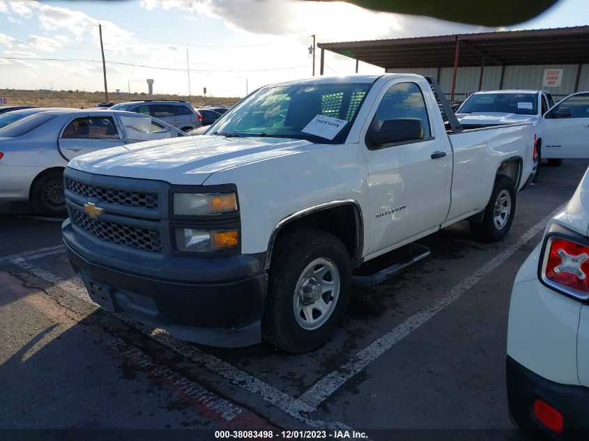 2014 CHEVROLET SILVERADO 1500 WORK TRUCK 1WT - 1GCNCPEH6EZ384938