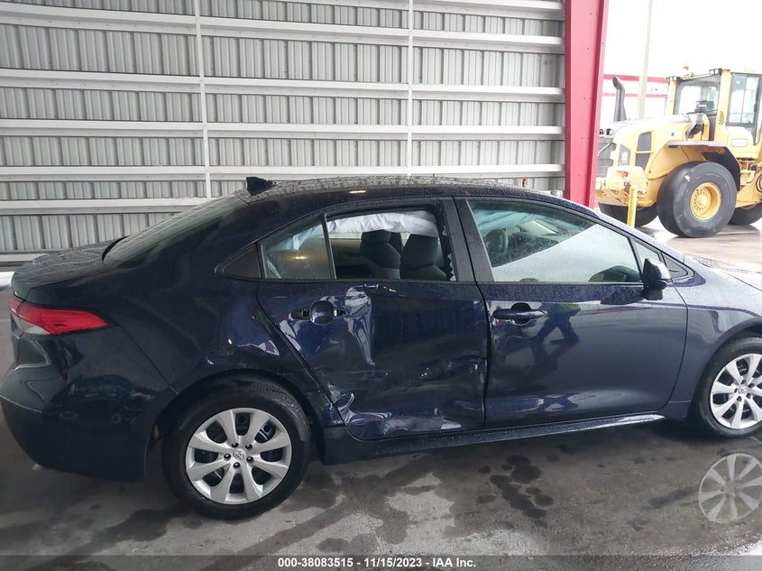 VIN 5YFEPMAE9NP317128 2022 TOYOTA COROLLA LE
