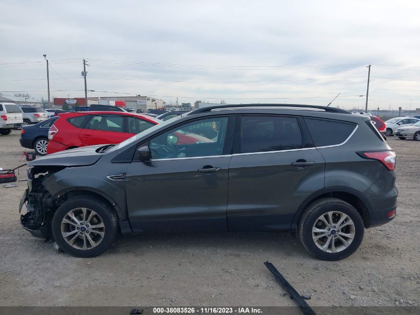 2017 FORD ESCAPE SE - 1FMCU0GD7HUD65527