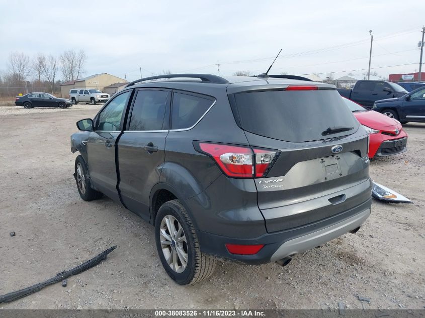 2017 FORD ESCAPE SE - 1FMCU0GD7HUD65527