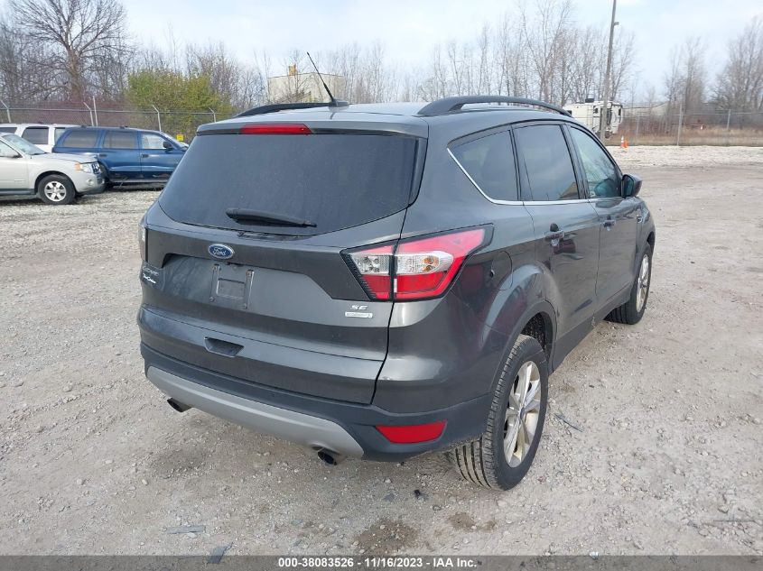 2017 FORD ESCAPE SE - 1FMCU0GD7HUD65527