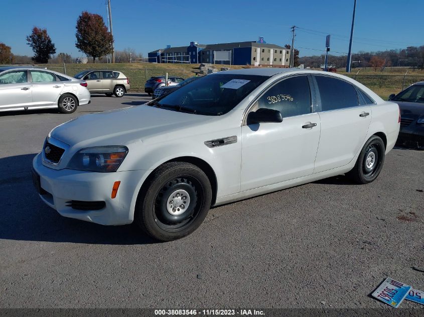 2014 CHEVROLET CAPRICE POLICE 6G3NS5U27EL958246