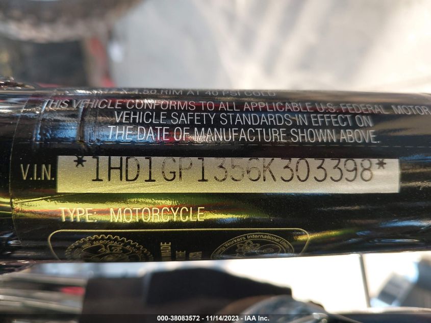 2006 HARLEY-DAVIDSON FXDWGI - 1HD1GP1356K303398