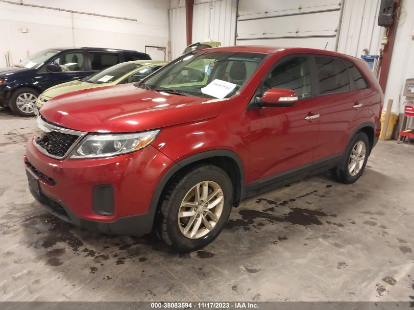 2014 KIA SORENTO LX - 5XYKT3A67EG425852