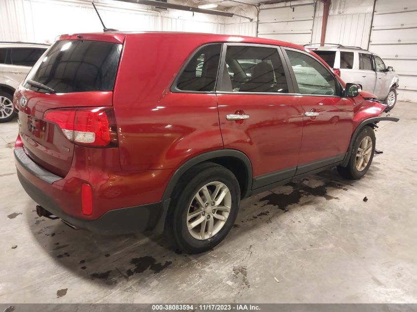 2014 KIA SORENTO LX - 5XYKT3A67EG425852