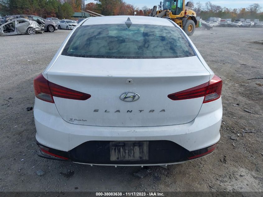 2019 HYUNDAI ELANTRA SEL - 5NPD84LF8KH491098