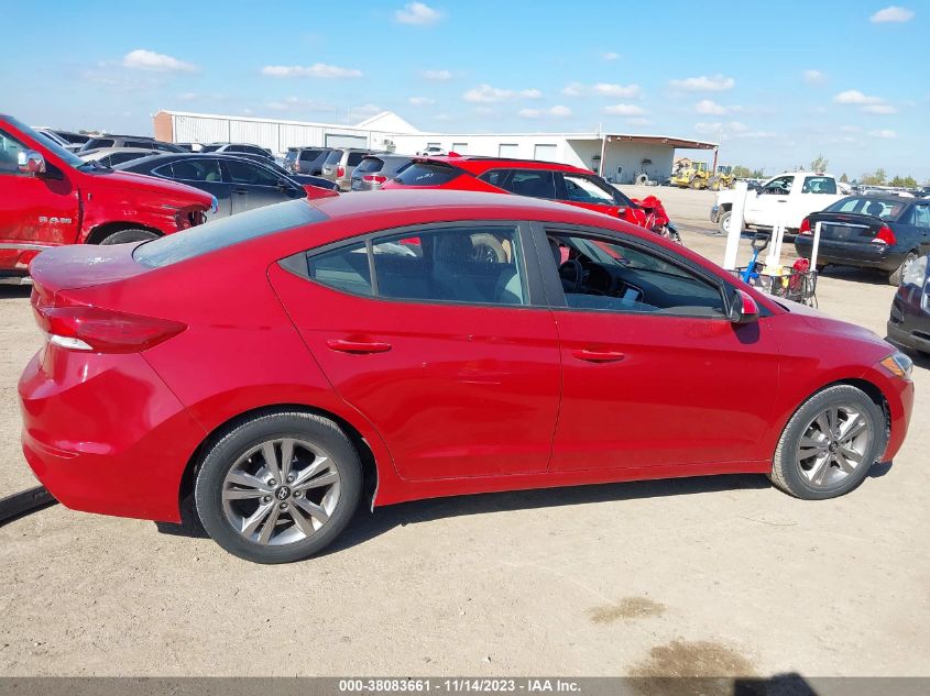 2017 HYUNDAI ELANTRA SE - KMHD84LF0HU060104