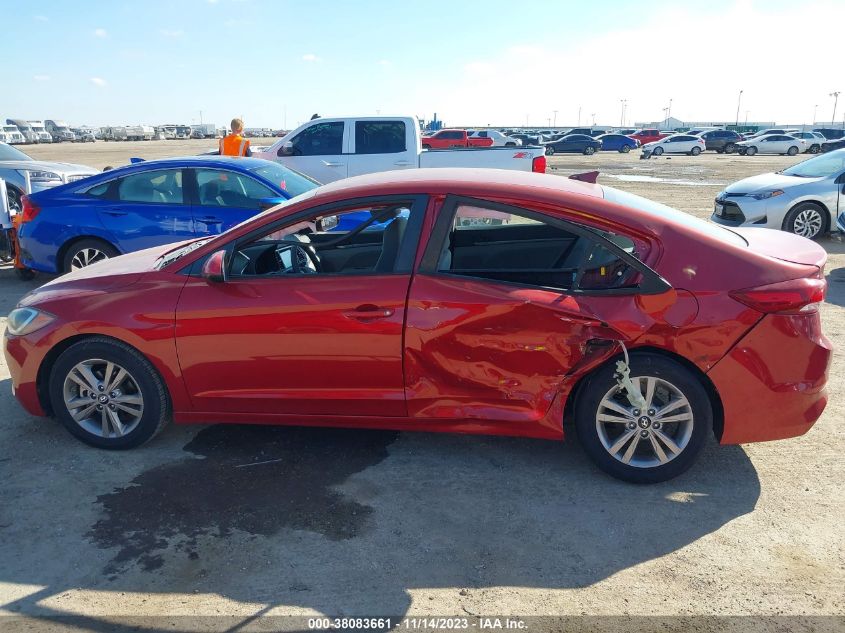 2017 HYUNDAI ELANTRA SE - KMHD84LF0HU060104