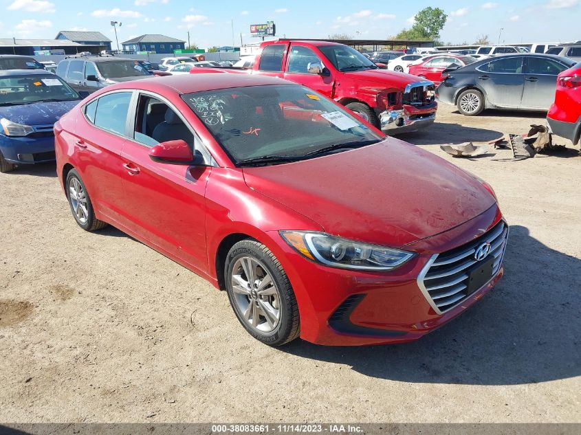 2017 HYUNDAI ELANTRA SE - KMHD84LF0HU060104