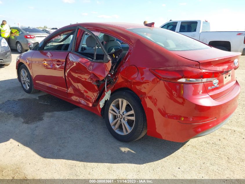 2017 HYUNDAI ELANTRA SE - KMHD84LF0HU060104
