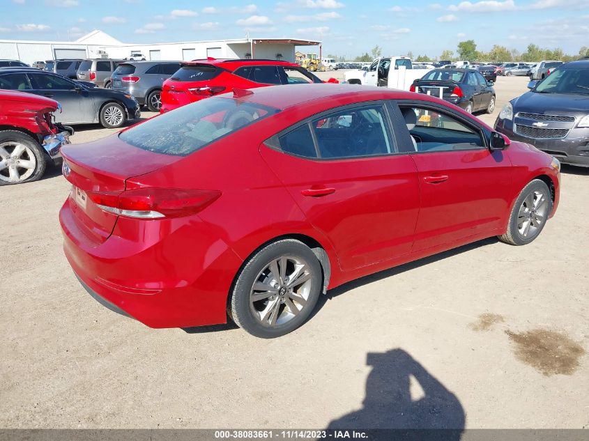 2017 HYUNDAI ELANTRA SE - KMHD84LF0HU060104