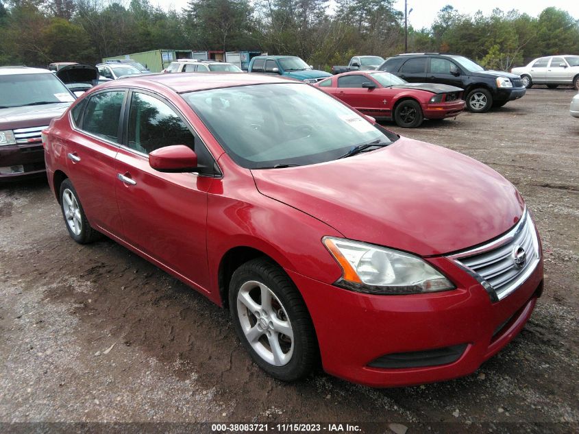 2014 NISSAN SENTRA S/FE+ S/SV/FE+ SV/SR/SL - 3N1AB7AP4EY308209