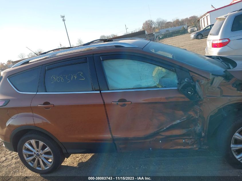 2017 FORD ESCAPE TITANIUM - 1FMCU9J94HUA39919