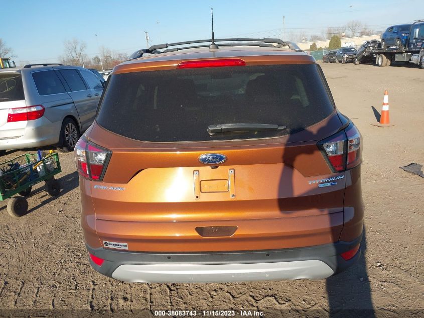 2017 FORD ESCAPE TITANIUM - 1FMCU9J94HUA39919