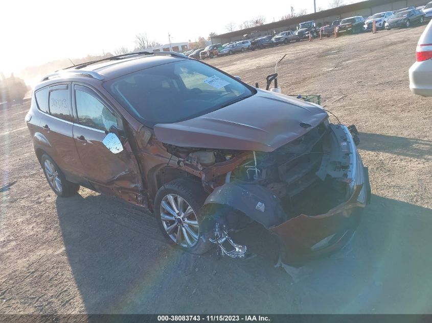 2017 FORD ESCAPE TITANIUM - 1FMCU9J94HUA39919