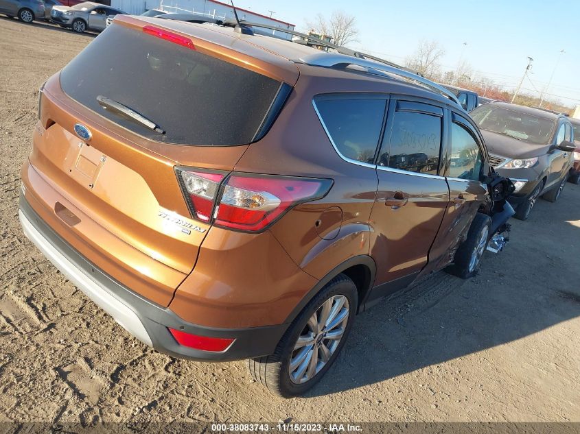 2017 FORD ESCAPE TITANIUM - 1FMCU9J94HUA39919