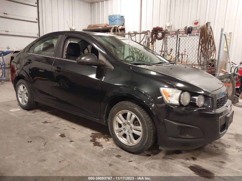 2013 CHEVROLET SONIC LT - 1G1JC5SB1D4177560