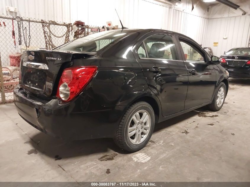 2013 CHEVROLET SONIC LT - 1G1JC5SB1D4177560