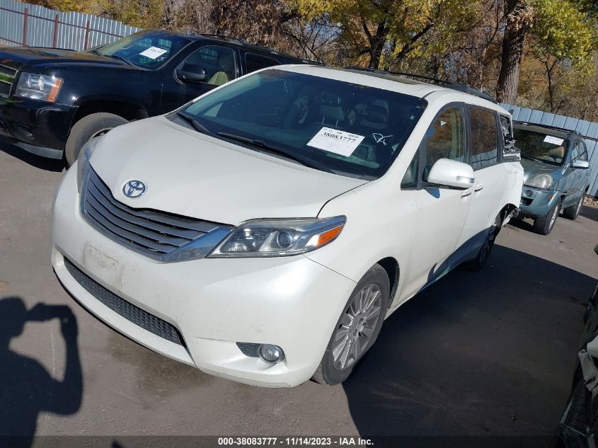 5TDYK3DC7GS762770 2016 TOYOTA SIENNA - Image 2