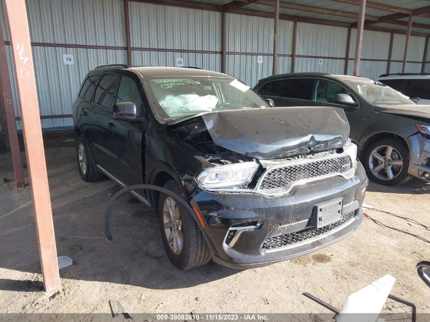 2022 DODGE DURANGO SXT - 1C4RDHAG9NC102330
