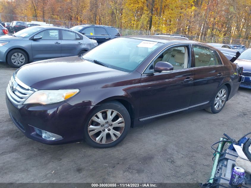 4T1BK3DB7BU426887 | 2011 TOYOTA AVALON