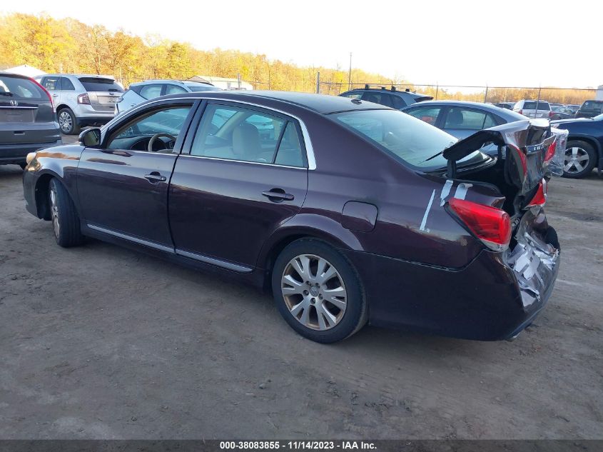 4T1BK3DB7BU426887 | 2011 TOYOTA AVALON