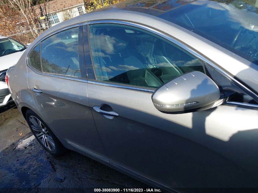 2014 KIA CADENZA PREMIUM KNALN4D78E5125199