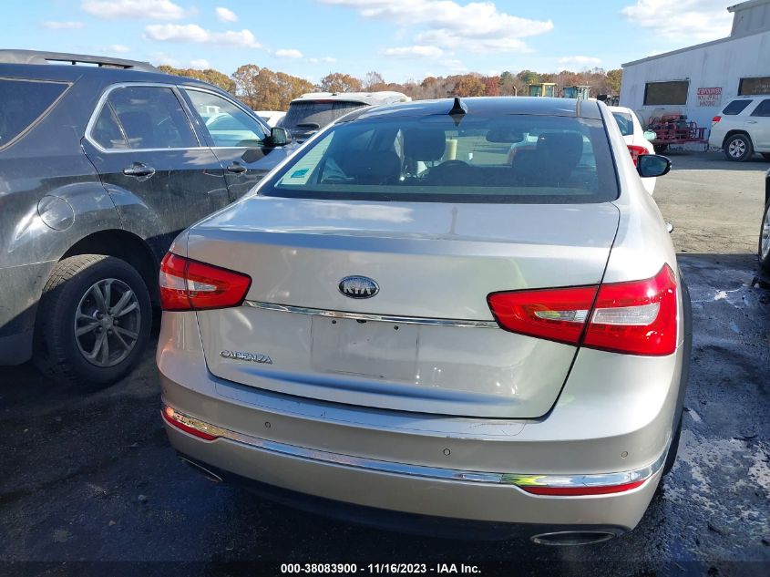 2014 KIA CADENZA PREMIUM KNALN4D78E5125199