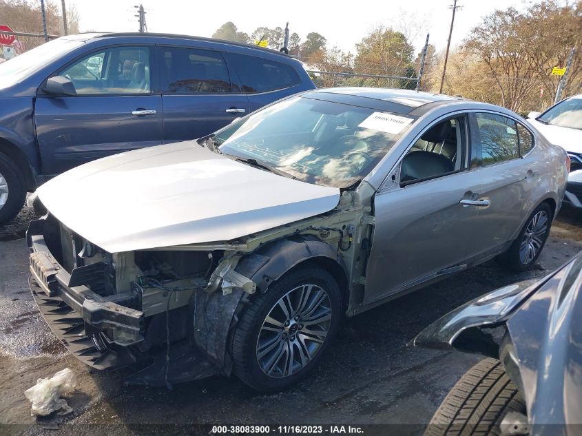 2014 KIA CADENZA PREMIUM KNALN4D78E5125199