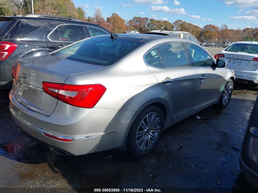 2014 KIA CADENZA PREMIUM KNALN4D78E5125199