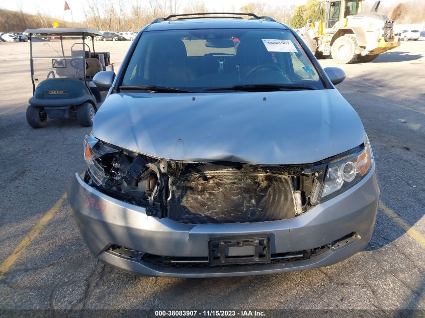 2016 HONDA ODYSSEY EX-L - 5FNRL5H61GB154507