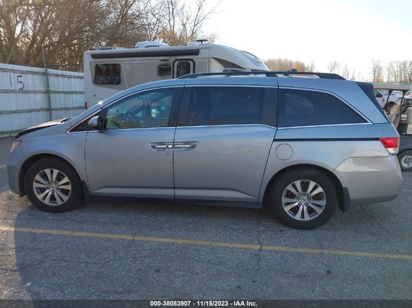 2016 HONDA ODYSSEY EX-L - 5FNRL5H61GB154507
