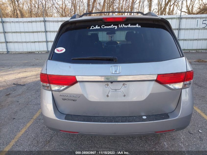 2016 HONDA ODYSSEY EX-L - 5FNRL5H61GB154507