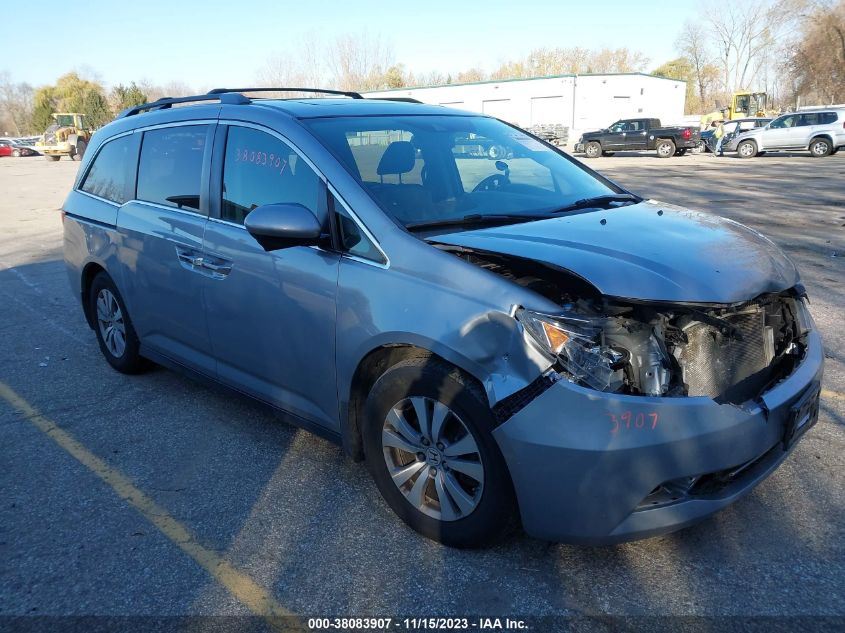 2016 HONDA ODYSSEY EX-L - 5FNRL5H61GB154507