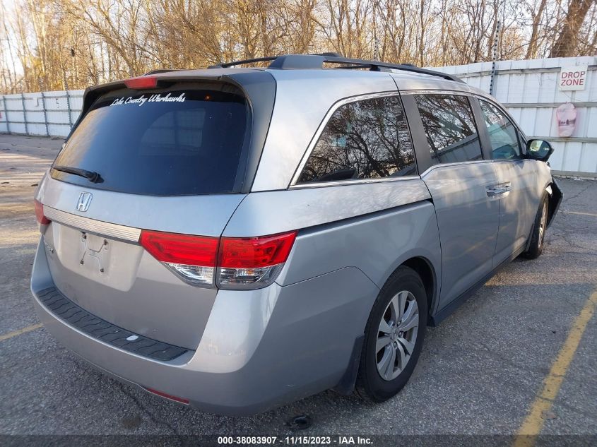 2016 HONDA ODYSSEY EX-L - 5FNRL5H61GB154507