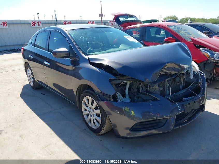 2013 NISSAN SENTRA S/SV/SR/SL - 3N1AB7AP5DL562278