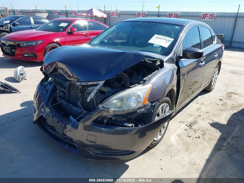 2013 NISSAN SENTRA S/SV/SR/SL - 3N1AB7AP5DL562278